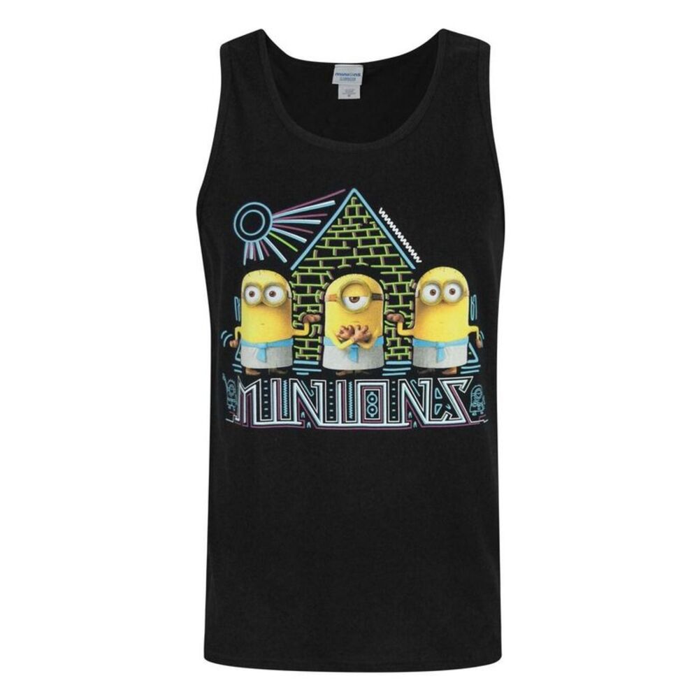 Minions Mens Egyptian Vest / Black